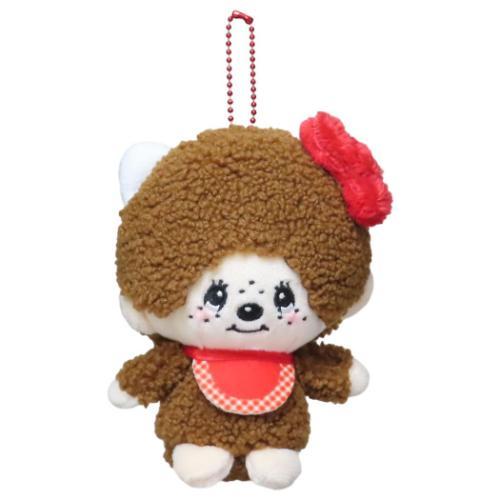 Sanrio K Company | Monchhichi x Hello Kitty Collaboration Mascot Holder