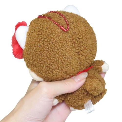 Sanrio K Company | Monchhichi x Hello Kitty Collaboration Mascot Holder