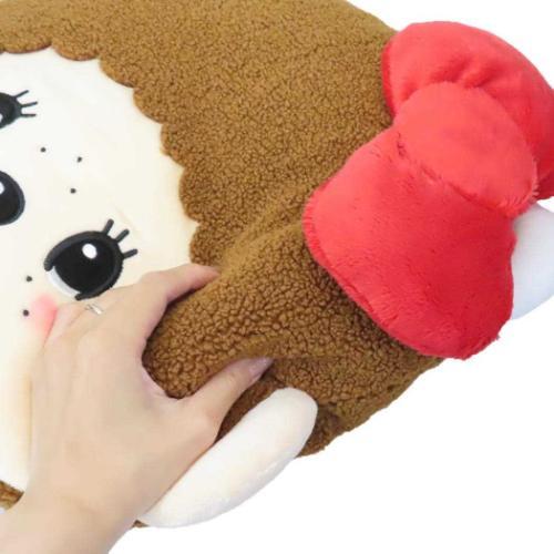 Sanrio K Company | Monchhichi x Hello Kitty Collaboration Face Cushion Stuffed Toy