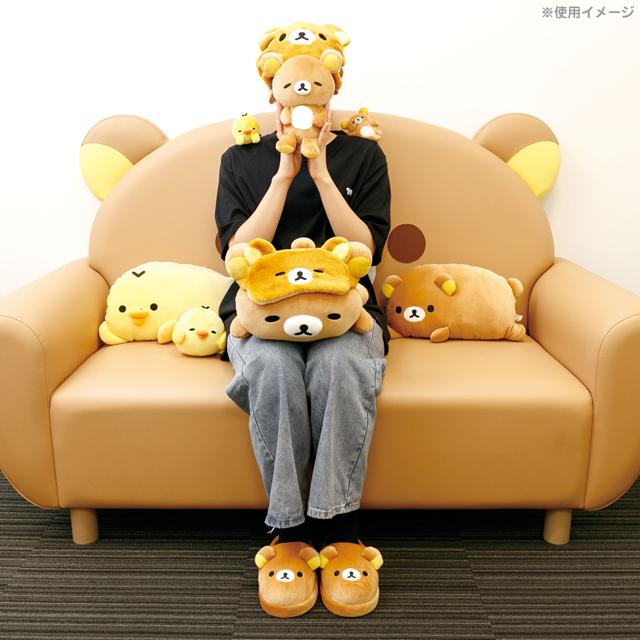 San-X | Rilakkuma Anyway Lazy Series Loose Plush Toy For Sticking Together