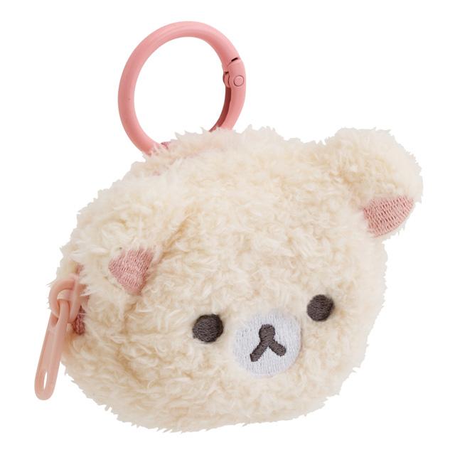 San-X | Rilakkuma Plush Mini Pouch - Korilakkuma CA75402