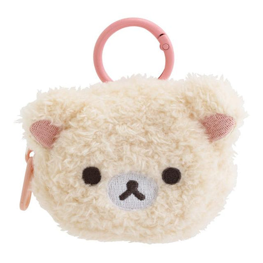 San-X | Rilakkuma Plush Mini Pouch  - Korilakkuma CA75402