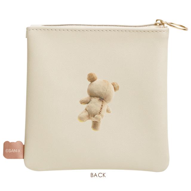San-X | Rilakkuma Nui Photo Series Square Flat Pouch CA77101
