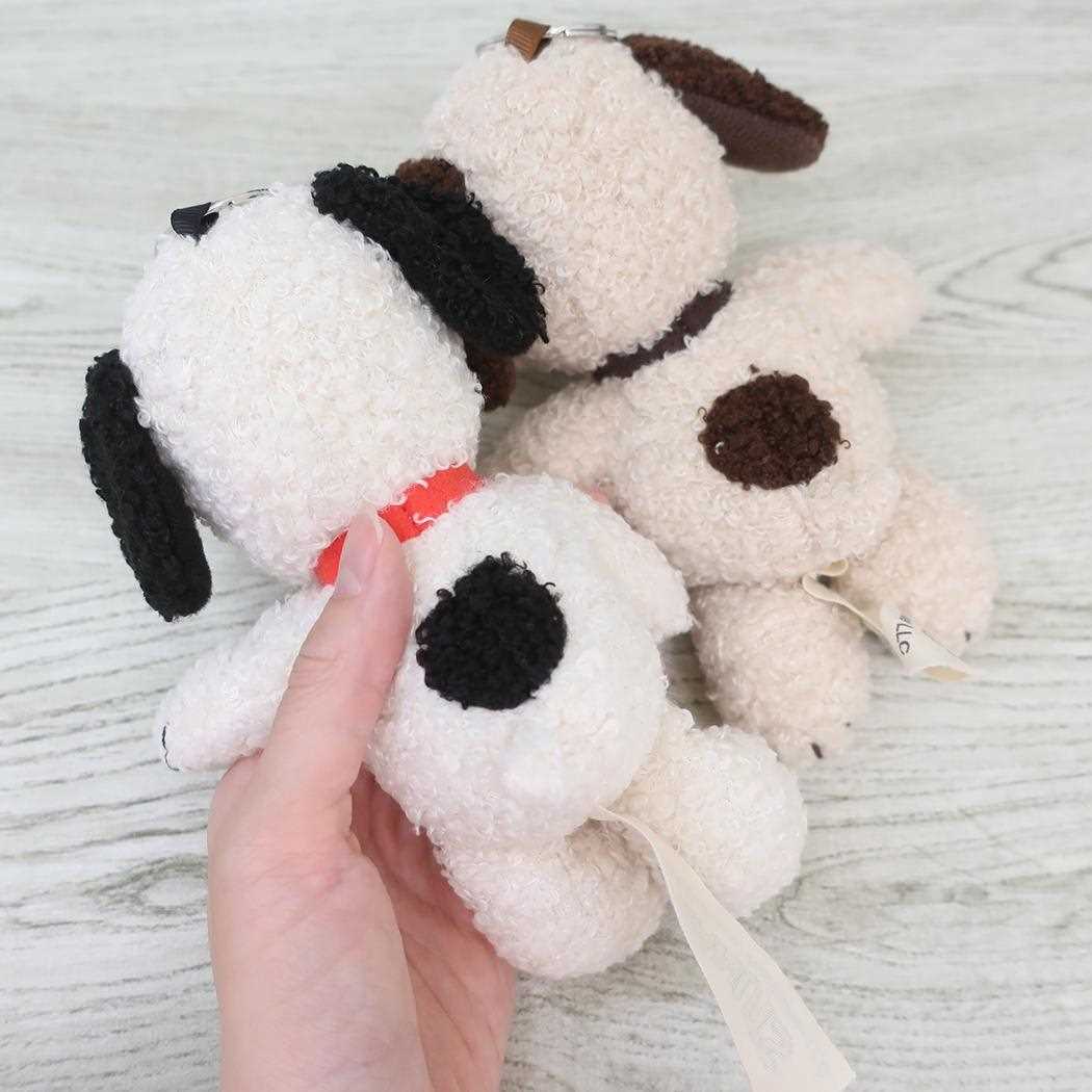 PEANUTS | Snoopy Mascot Bag Charm Black & White