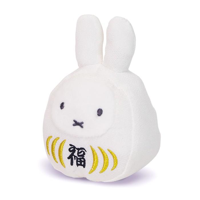 Miffy | Miffy Lucky Daruma Red and White Set Plush Toy