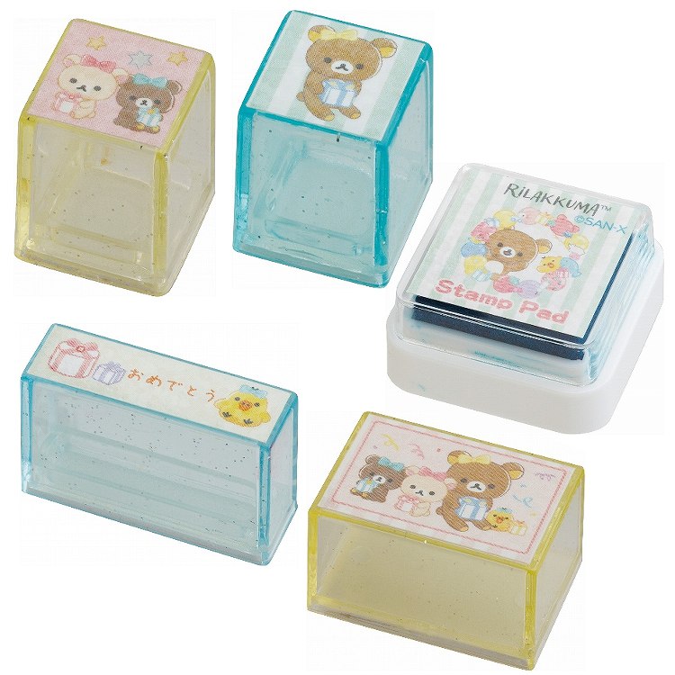 San-X | Rilakkuma Stamps Set FT75101