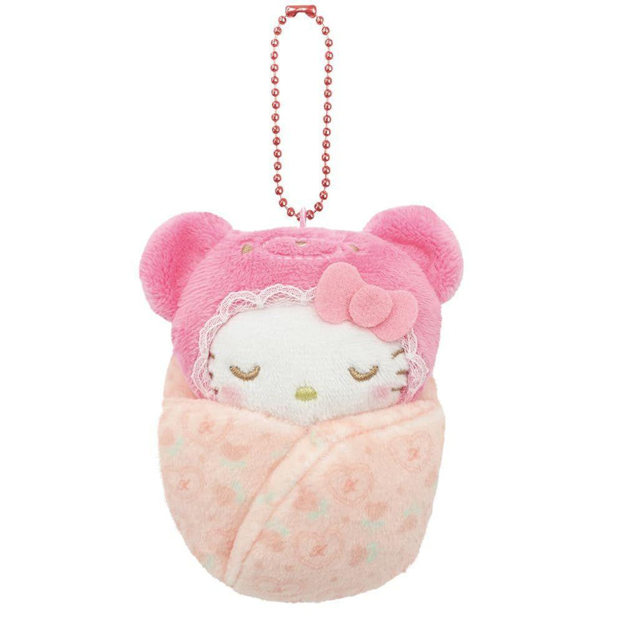 Sanrio | Sanrio Characters Swaddle Baby Latte Bear Mascot - Hello Kitty