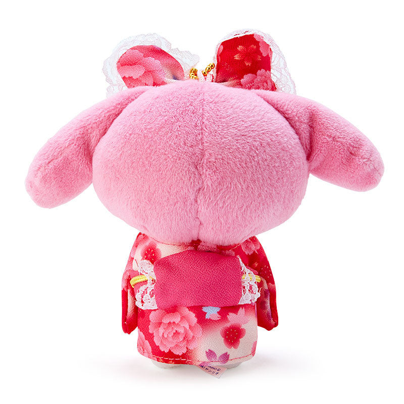 Sanrio | Sakura Graduation Kimono Design Plush Keychain - My Melody