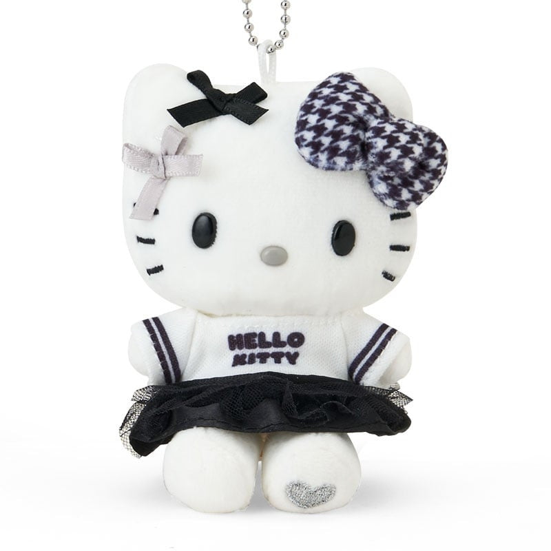 Sanrio | Monotone Plush Keychain - Hello Kitty