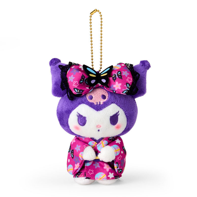 Sanrio | Sakura Butterfly Kimono Design Plush Toy - Kuromi