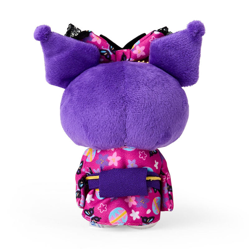 Sanrio | Sakura Butterfly Kimono Design Plush Toy - Kuromi