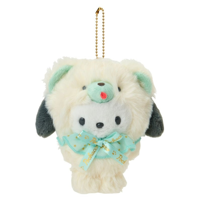 Sanrio | Fuwamosa Doll Series Mascot Plush Keychain - Pochacco