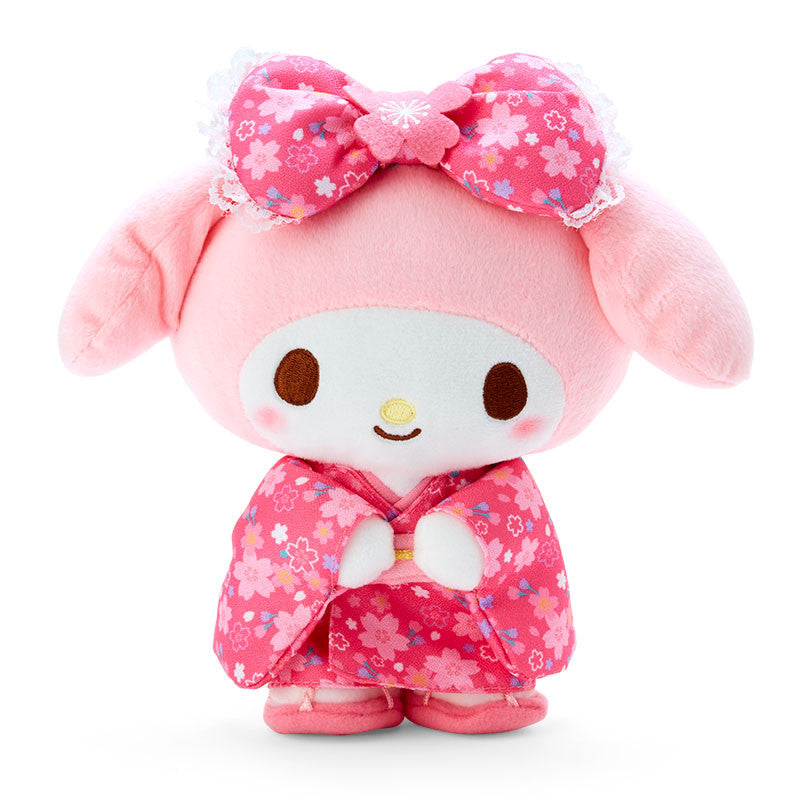 Sanrio | Sakura Kimono Design Plush Toy - My Melody Pink