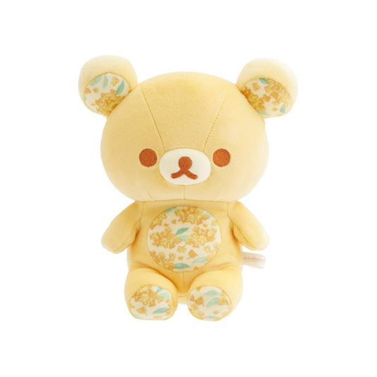 San-X | Rilakkuma Store GINZA Limited | Rilakkuma 'Thinking of You' Four Season Plush Toy (S) - Rilakkuma Autumn