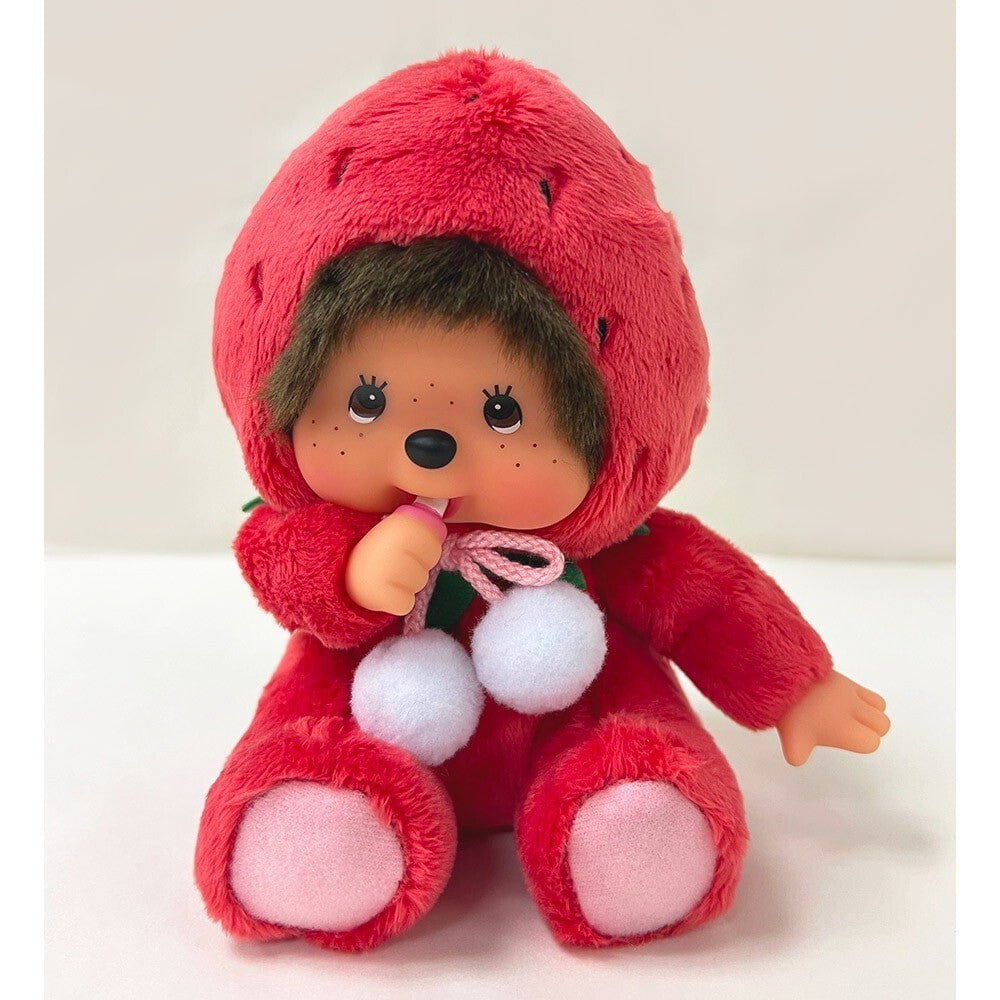 Monchhichi | Monchhichi Regional Limited Plush - Fukuoka Amaou Strawberry