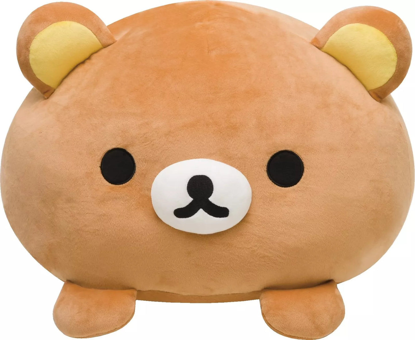 San-X | Rilakkuma Super Mochimochi Daifuku Cushion - Rilakkuma MX09401