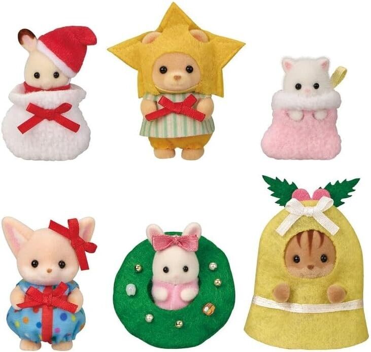 Sylvanian Families | Merry Christmas Year 2023 Baby Set Doll Figure