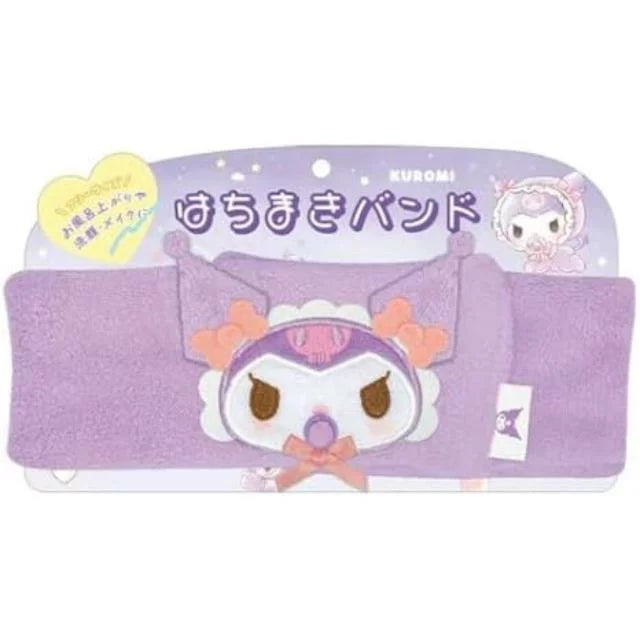 Sanrio | Sanrio Characters Baby Version Plush Water-absorbing Headband - Kuromi