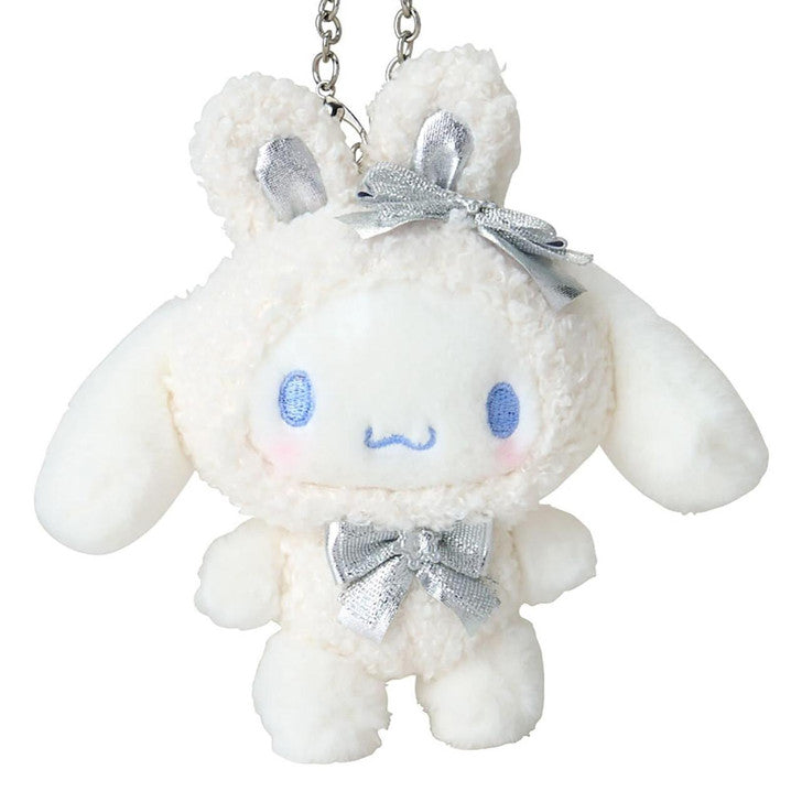 Sanrio | Fluffy Snow Rabbit Mascot Charm - Cinnamoroll