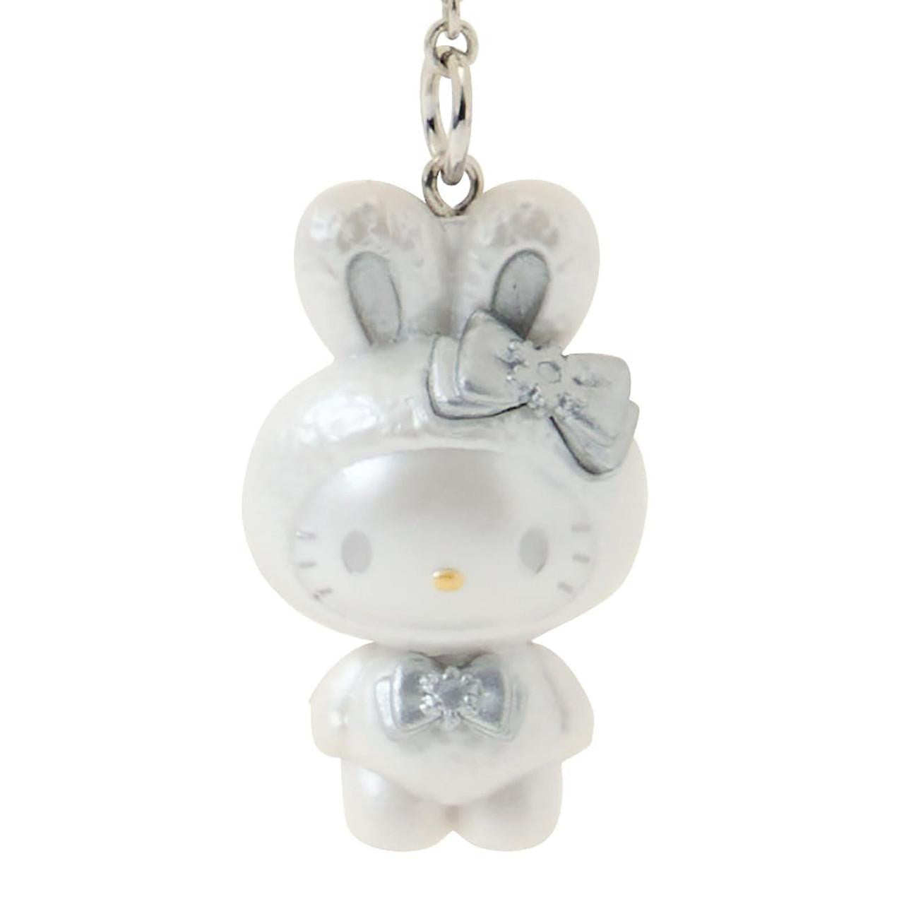 Sanrio | Fluffy Snow Rabbit Keychain - Cinnamoroll