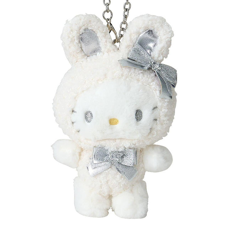Sanrio | Fluffy Snow Rabbit Mascot Charm - Hello Kitty