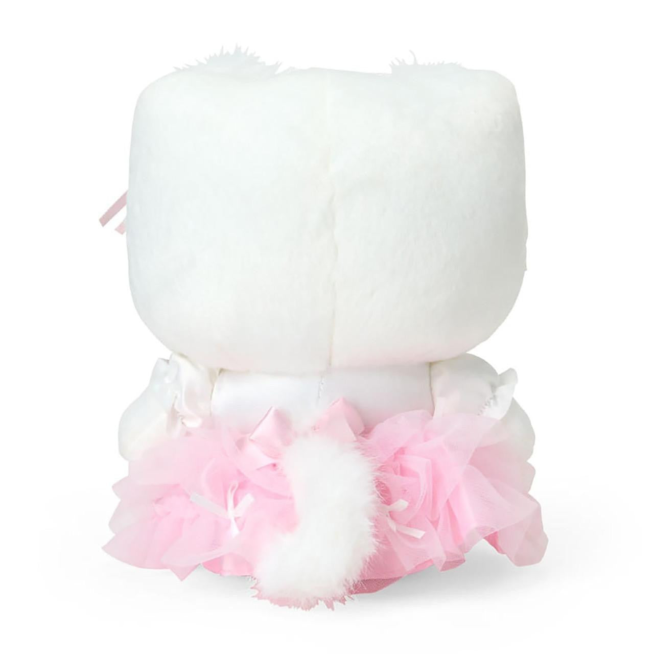 Sanrio | Sanrio White Cat Ballerina Plush Toy - Hello Kitty