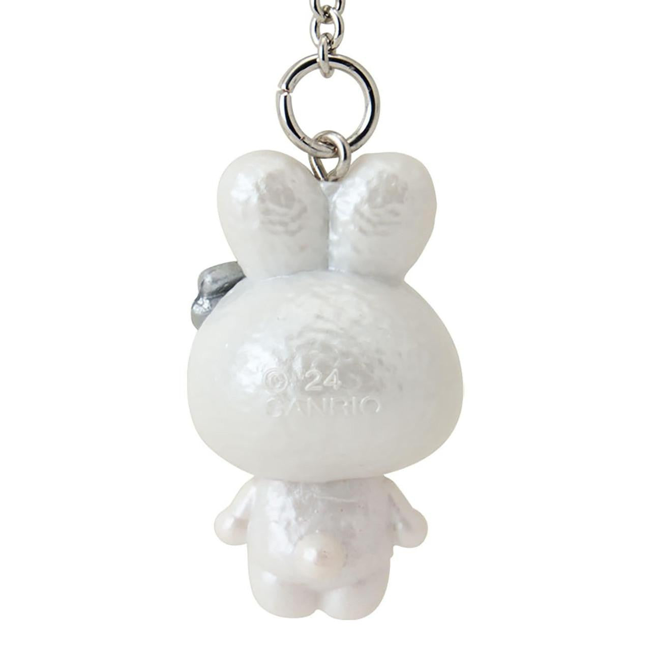 Sanrio | Fluffy Snow Rabbit Keychain - Kuromi