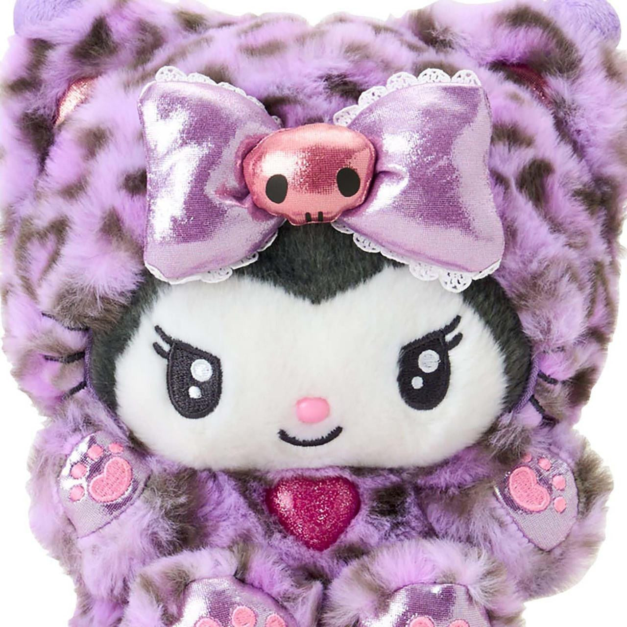 Sanrio | Sanrio Leopard Gal Cat Design Series Plush Toy - Kuromi
