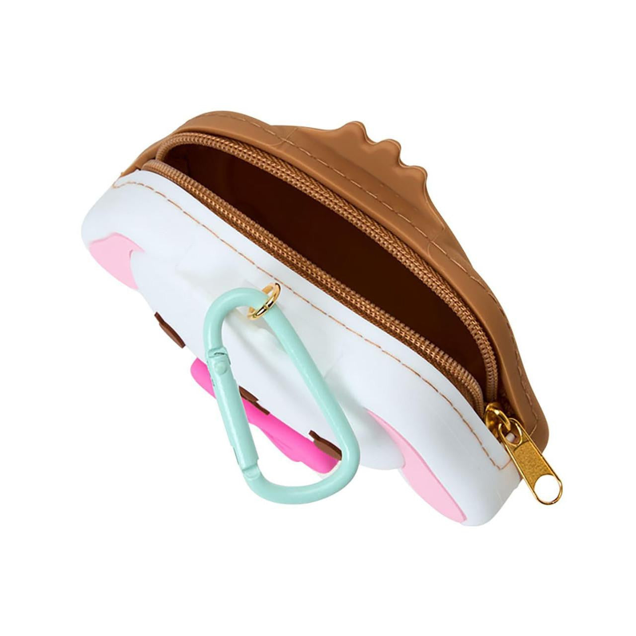 Sanrio | Sugar Bunny's Biscuit Design Face Shaped Silicone Mini Pouch