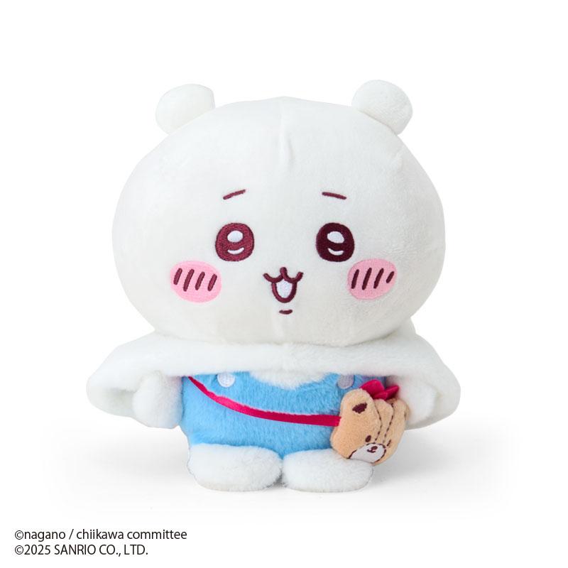 Chiikawa x Sanrio Characters Plush Toy Chiikawa (01Chiikawa) x Hello Kitty