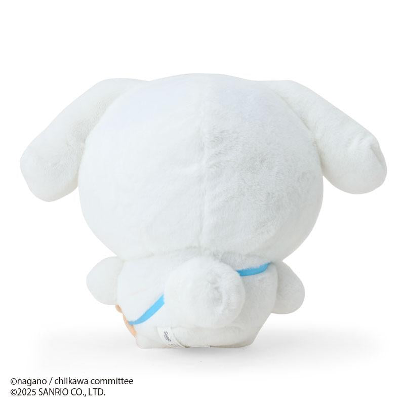 Chiikawa x Sanrio Characters Plush Toy Chiikawa (02Hachiware) x Cinnamoroll