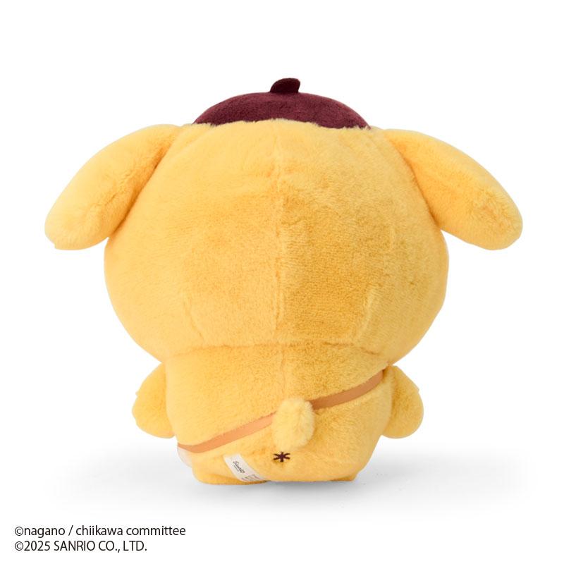 Chiikawa x Sanrio Characters Plush Toy Chiikawa (03Usagi) x Pompompurin