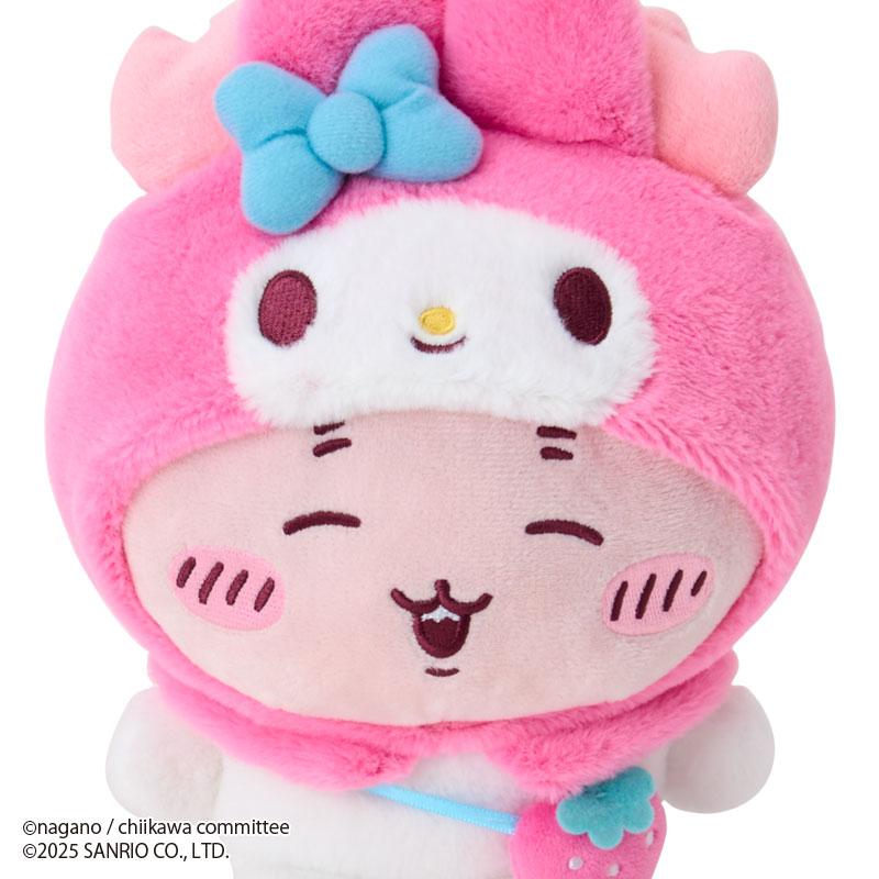 Chiikawa x Sanrio Characters Plush Toy Chiikawa (08Kani-chan) x My Melody