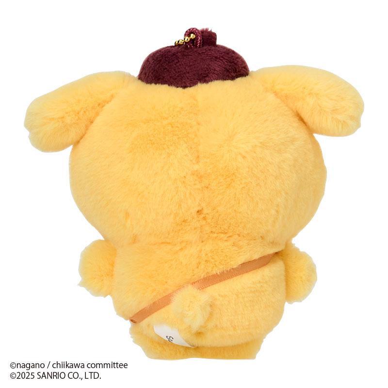 Chiikawa x Sanrio Characters Mascot Holder Chiikawa (03Usagi) x Pompompurin