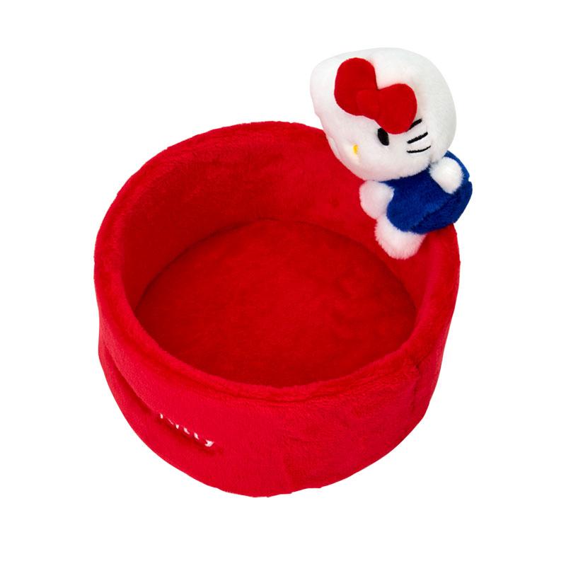 Sanrio | Sanrio Characters Accessory Box with Mascot - Round Shape Hello Kitty