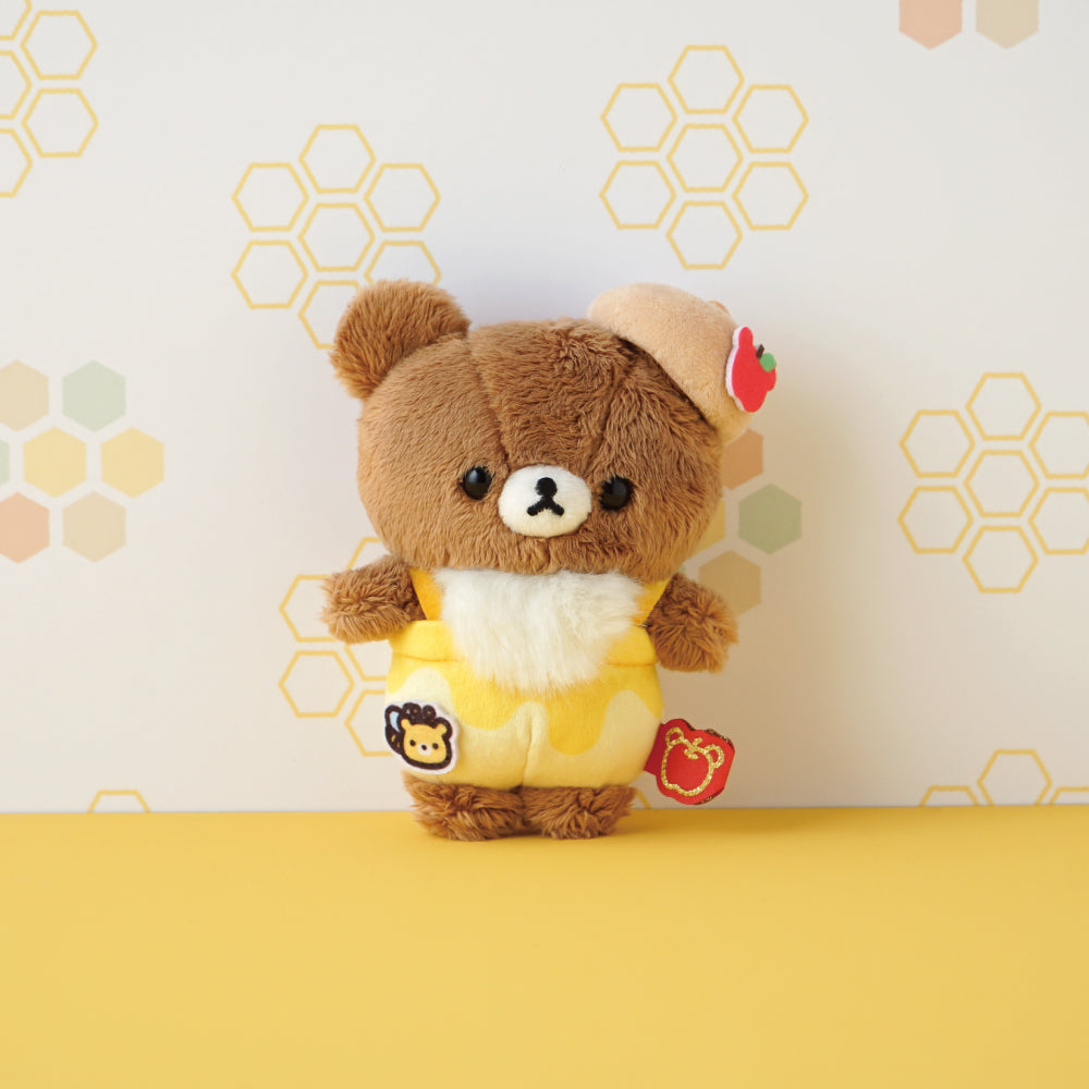 San-X | Rilakkuma Honey Exploration Team Design Hanging Plush Toy - Chairoikoguma