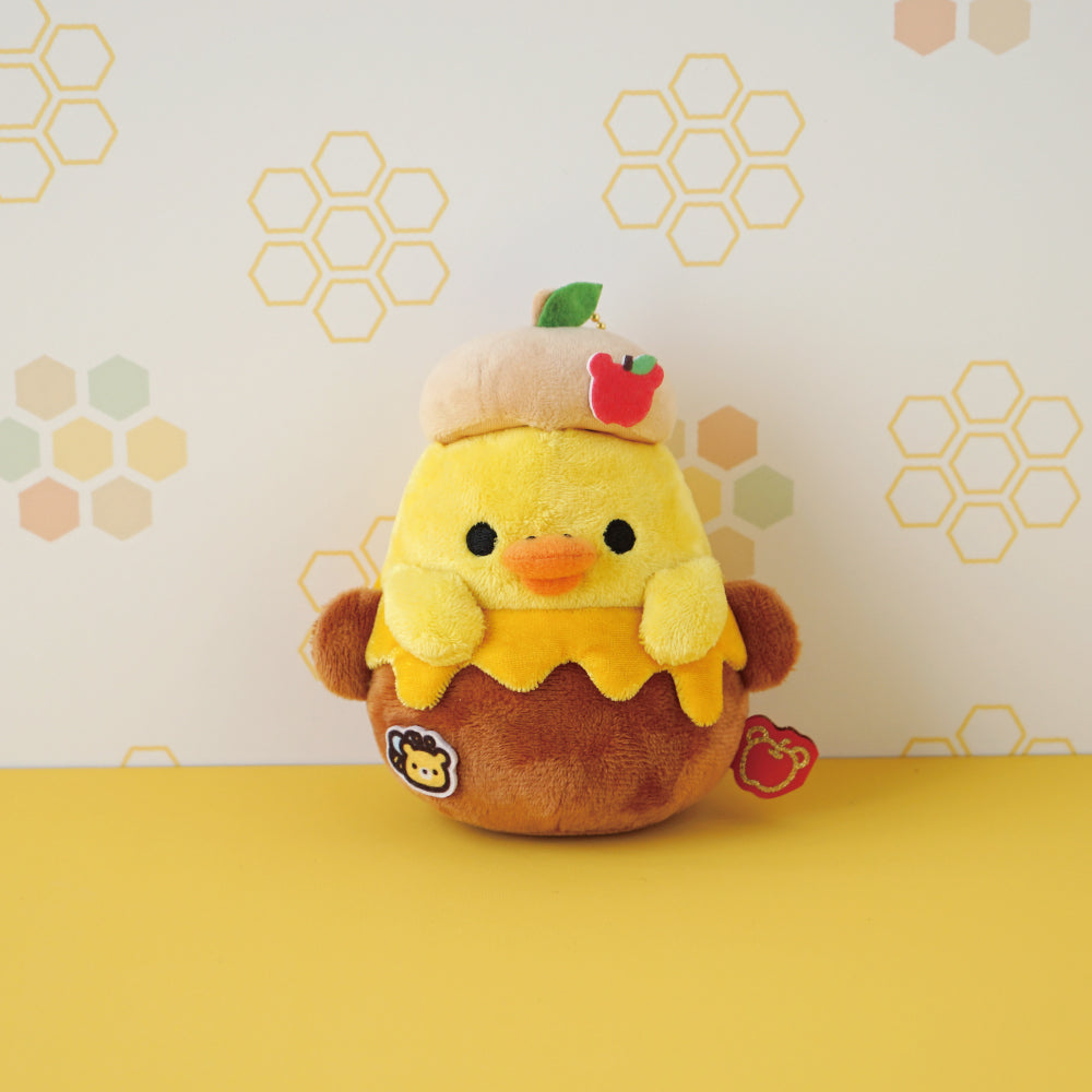 San-X | Rilakkuma Honey Exploration Team Design Hanging Plush Toy - Kiiroitori