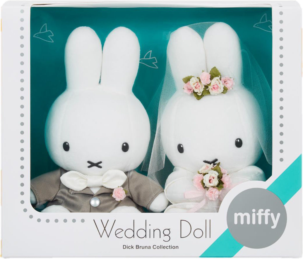 Miffy | Miffy Bruna Wedding Doll Plush Toy (Western Dress)