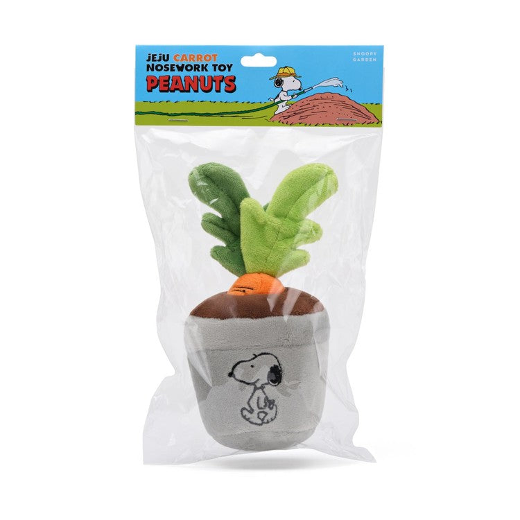 PEANUTS | SNOOPY GARDEN Korea | Jeju Carrot Nosework Toy