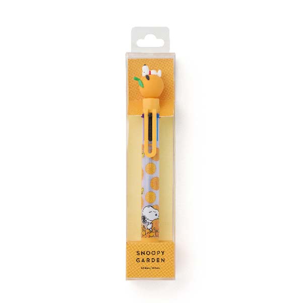 PEANUTS | SNOOPY GARDEN Korea | 6 Color Multi Pen - Snoopy Hallabong