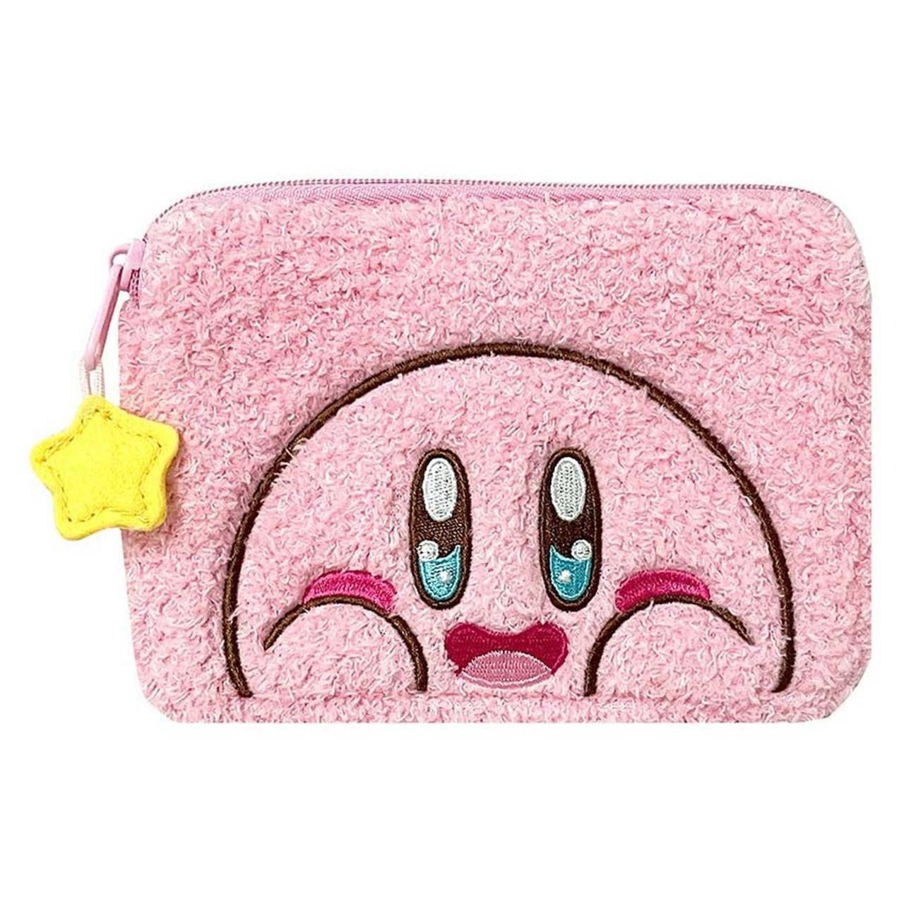 Kirby of the Stars Japan | Kirby Plush Mini Pouch With Gusset - Excited