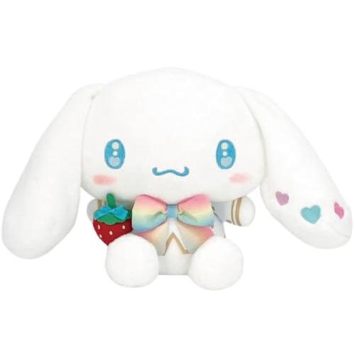 Sanrio | Sanrio Characters 50th Anniversary Strawberry News Plush Toy M - Ichigo Shimbun Cinnamoroll