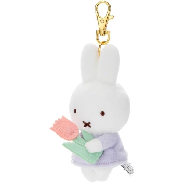 Miffy | Miffy Dick Bruna Chokkori Thank You Mascot - Red Tulip