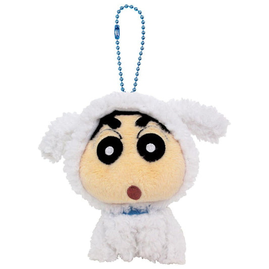 Crayon Shin-chan | Crayon Shin-chan Mascot Keychain - Shiro Shinchan