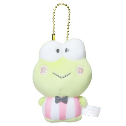 Sanrio | Sanrio Characters x Mochi Mochi Panda Plush Keychain - Kerokero Keroppi