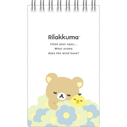 San-X | Rilakkuma BASIC RILAKKUMA Flower Long SP Memo MH26801