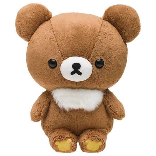 San-X | Rilakkuma Kutari Plush Toy M - Chairoikoguma MR47301