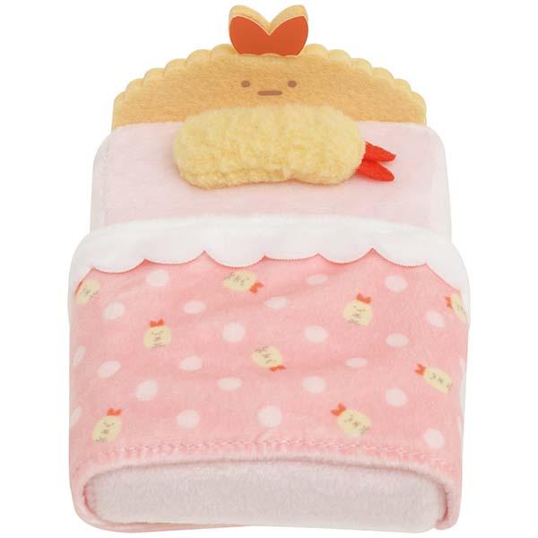 San-X | Sumikko Gurashi Collection | Sumikko Hand-helod Tenori Plush Ebifurai's Tail Bed MO22101