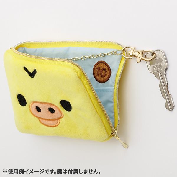 San-X | Rilakkuma Plush Toy Pass Case - Kiiroitori PB72203