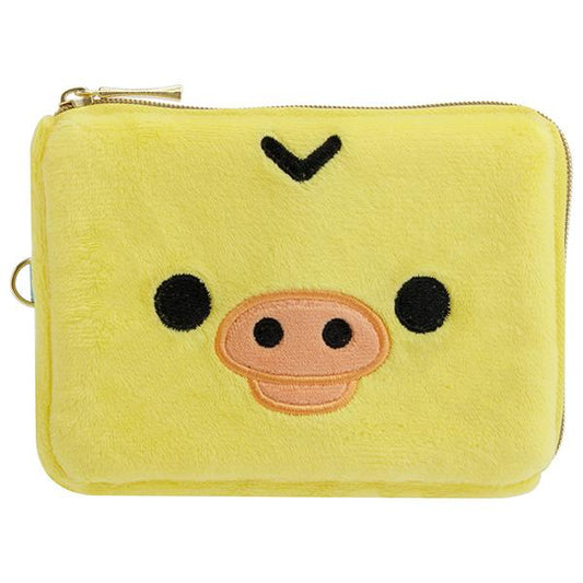 San-X | Rilakkuma Plush Toy Pass Case - Kiiroitori PB72203